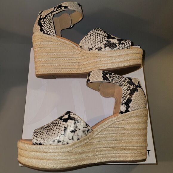 Nine West Adell 3 Women's Size 10M Snake Espadrille Sandals New with Box!!! - Picture 3 of 9